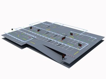 Magnético Sensor inteligente aparcamiento sistema de orientación para interiores, aeropuertos y Hoteles