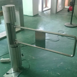 Manualmente sistemas del torniquete de la entrada del acero inoxidable de la puerta 304 de la barrera del oscilación
