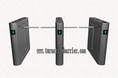 barrera del tráfico de la prenda impermeable del torniquete del brazo del descenso del acero inoxidable de la BI-dirección 304