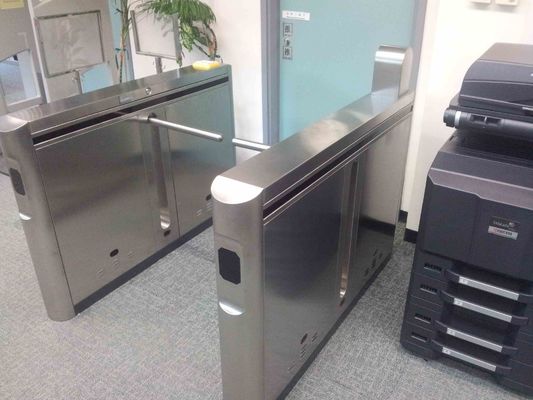 Sistemas de seguridad del torniquete del brazo del descenso del lector de huella dactilar, puertas de seguridad peatonales