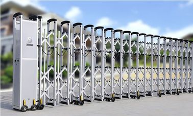 Puerta retractable eléctrica residencial con el motor de DC
