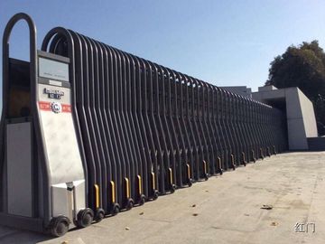 Seguridad retractable eléctrica de la puerta de la aleación de aluminio para la puerta principal de la fábrica