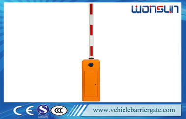 Puerta automática inteligente anaranjada de la barrera del auge del camino con el interruptor de límite