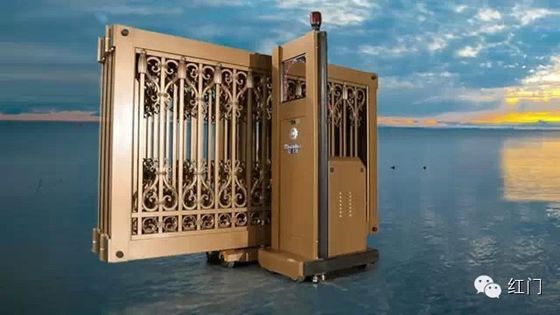 Plegamiento clásico telescópico teledirigido de la aleación de aluminio de la puerta de desplazamiento