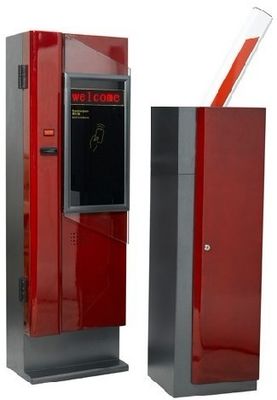 Tarjeta temporal, barrera de código de barras inteligente entrada sistema de estacionamiento de coche puerta 12V AC / DC