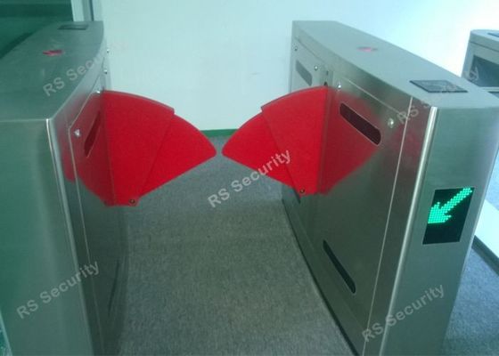 Torniquete doble eléctrico del ala de la seguridad de la prenda impermeable de la aleta de la puerta automática de la barrera
