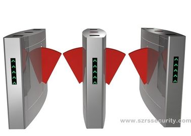 Puerta de la barrera de la aleta del control de acceso de la seguridad por completo automática para la estación y el aeropuerto