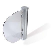 Puerta de cristal impar de la barrera de la aleta para la decoración innovadora y la seguridad