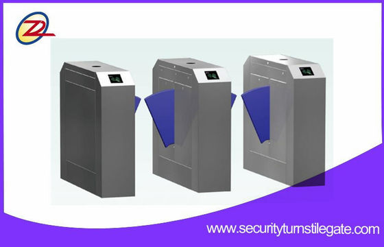 Sistema AC220V±10V de la entrada de Rfid de la puerta de la barrera de la aleta del torniquete del acero inoxidable