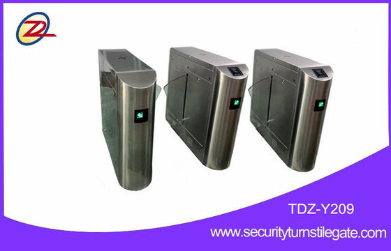 Prenda impermeable electrónica de la puerta de la barrera de la aleta al aire libre de la seguridad para la escuela