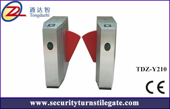 Puerta completamente automática de la barrera de la aleta, torniquete infrarrojo del sensor con el lector de tarjetas/el escritor