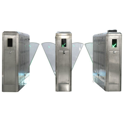 puerta de la barrera de la aleta del acero inoxidable 110V/220V con la función del Anti-tizón para las estaciones de metro