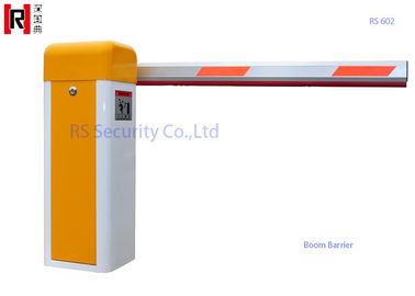 Puerta plegable del estacionamiento del acceso amarillo del coche, puerta plegable del auge de 180 grados