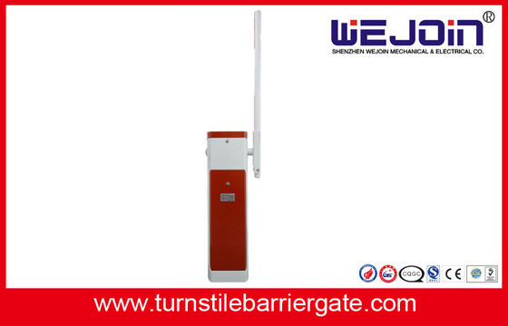 Puerta automática inteligente roja de la barrera del auge del camino con el interruptor de límite