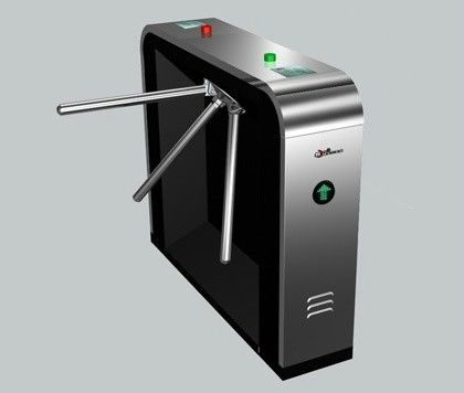 RS485 Puerta de torniquete trípode magnético tráfico pronta One Way, barrera de brazo de gota