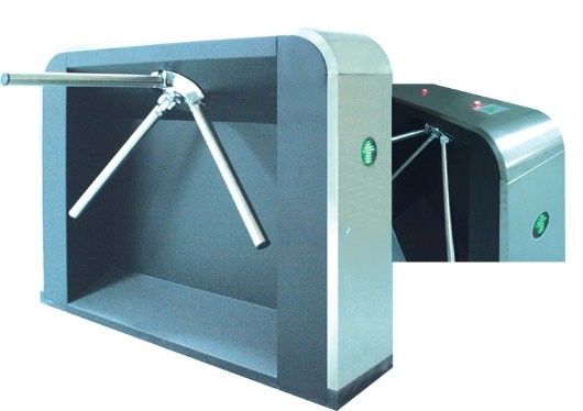 RS485 Puerta de torniquete trípode magnético tráfico pronta One Way, barrera de brazo de gota