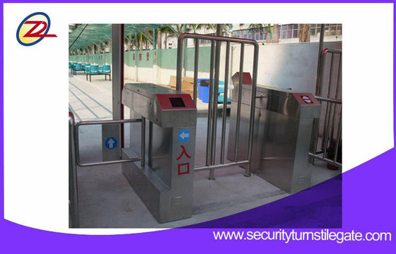 Torniquete lleno de alta velocidad de la altura del lector de tarjetas del RFID para la entrada de la estación