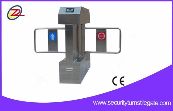 Torniquete lleno de alta velocidad de la altura del lector de tarjetas del RFID para la entrada de la estación