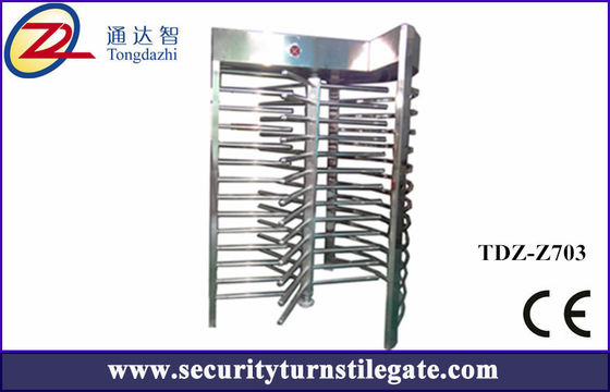 Sistema completo semi automático de la puerta de seguridad del control de acceso del torniquete de la altura
