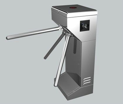 Tiempo de asistencia / peaje 0.2S DNI trípode torniquete puerta de acero inoxidable para Museo