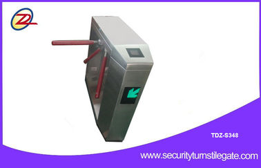 Control de acceso Turnstyle de la puerta del torniquete del trípode del código de barras del indicador del LED