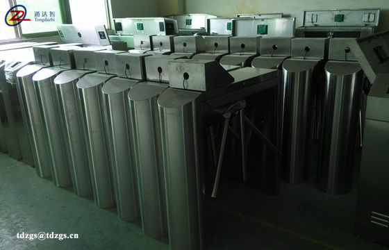 Puerta electrónica al aire libre del torniquete del trípode de la entrada, anchura del canal de 600 milímetros