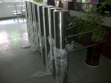 torniquetes automáticos elegantes de la alta seguridad de la puerta de oscilación del supermercado de la BI-dirección