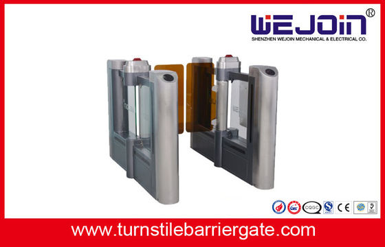 Puerta automática de la barrera del oscilación del doble del acero inoxidable con el interfaz del contacto seco