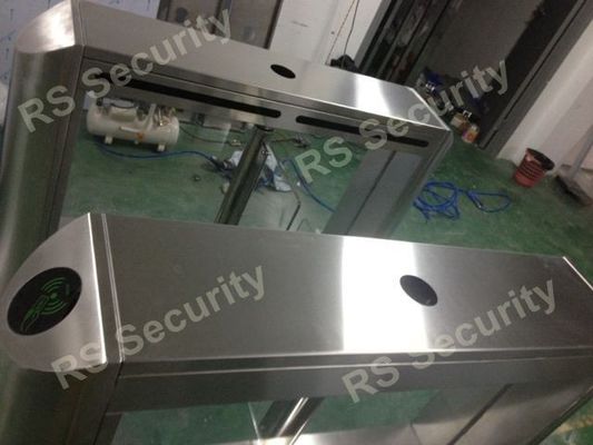Puerta de la barrera del oscilación de la dirección del cliente, sistemas del torniquete del reconocimiento de cara
