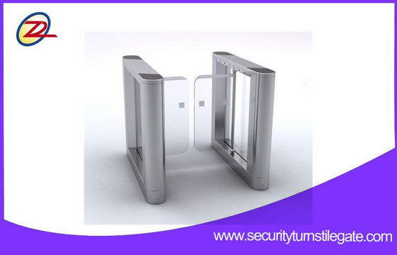 Control de acceso de la barrera del oscilación de la puerta del acero inoxidable para la entrada del banco