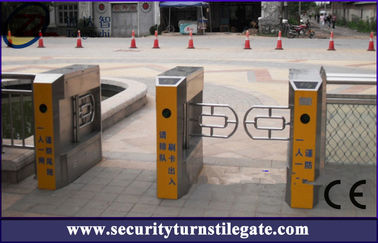 CE peatonal de los torniquetes del oscilación de la puerta automática durable de la barrera aprobado