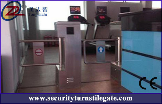 Sistema del torniquete del control de acceso de la puerta de la barrera del oscilación del acero inoxidable