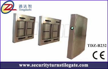Puerta automática para las sillas de ruedas, de la barrera del oscilación del torniquete del subterráneo acero inoxidable 316