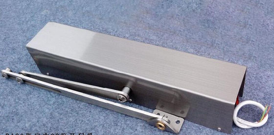Platee el abrelatas de cristal de la puerta del oscilación automático doble de la hoja de 700m m a de 2000m m