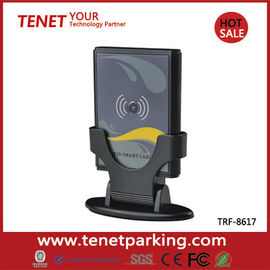 Sistema de gestión del estacionamiento de la gama larga RFID y lector de tarjetas negros del bluetooth
