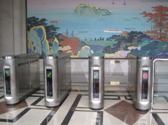 Acero inoxidable de la barrera del BI-Directionflap para la oficina del edificio del gobierno