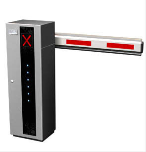 Puertas de la barrera del tráfico de la seguridad de la calzada, puerta automática FJC-D628B del auge del brazo de 6 metros