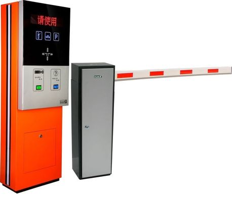 puerta de la barrera del auge 220VAC con el botón y teledirigido automáticos