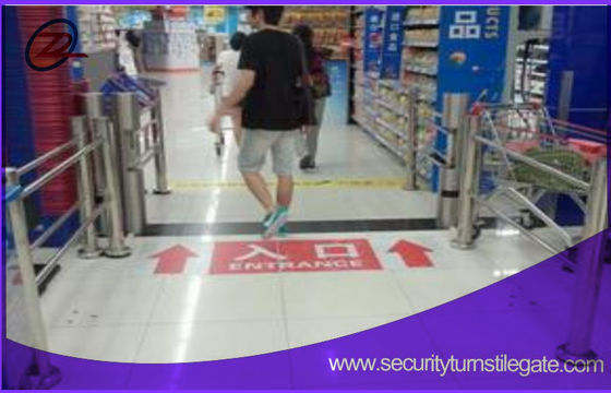 Torniquetes de alta velocidad de la entrada de la puerta de oscilación de los torniquetes del supermercado de la puerta