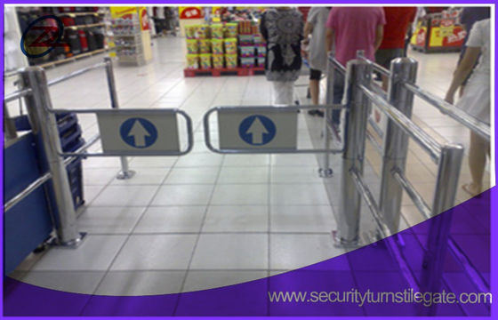 Torniquetes de alta velocidad de la entrada de la puerta de oscilación de los torniquetes del supermercado de la puerta
