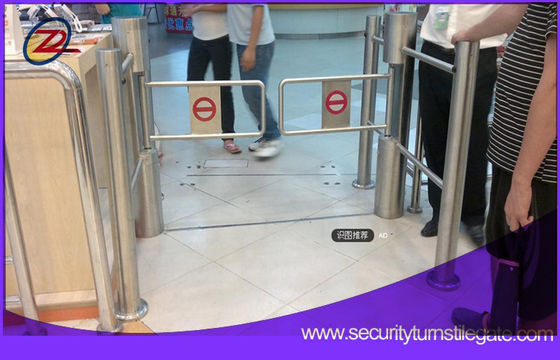 Torniquetes de alta velocidad de la entrada de la puerta de oscilación de los torniquetes del supermercado de la puerta