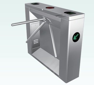 RS485 tarjeta de identificación versátil # 304 acero inoxidable 0.2s torniquete trípode Gate, barrera de entrada
