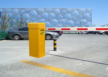 Puerta automática amarilla/blanca de la barrera del auge 80W para parquear/el control de acceso del tráfico